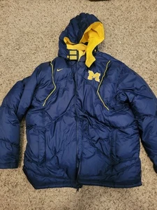 Nike Michigan Wolverines Storm Fit Puffer Jacket 2XL - Picture 1 of 5