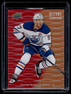 2023-24 Upper Deck Allure Color Flow -Red-Orange Connor McDavid #CF-1 - Bild 1 von 2