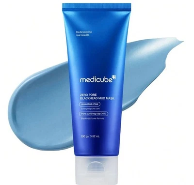 Medicube Zero Pore Blackhead Mud Máscara Facial Refrigeração de Pele e Poros Frete Grátis - Imagem 1 de 4