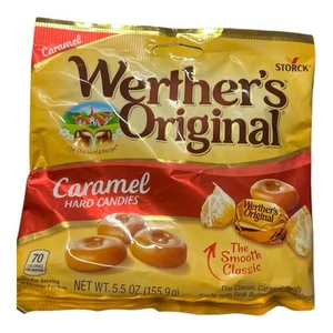 Werther's Original CARAMEL HARD Bonbons 5,5 oz - 1 Beutel - Bild 1 von 4