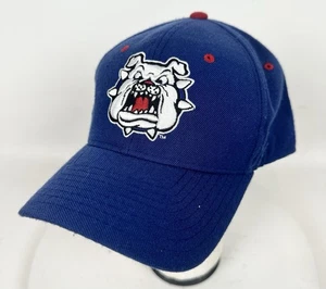 Fresno State Bulldogs Zephyr Fitted Hat Size 7 5/8 Blue  - Picture 1 of 6