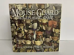 Mouse Guard Role Playing Game RPG Hardcover DJ 1st Ed 1st Printing Burning Wheel - Picture 1 of 10