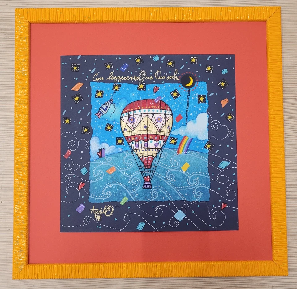 Andrea Agostini   Serigrafia  Aprile Pop casa arte quadri arredo - Immagine 1 di 1