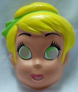 Vintage Walt Disney Tinkerbell Halloween Mask Tinker Bell Fairy Peter Pan Y078 - Picture 1 of 2