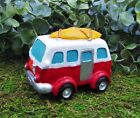 Miniature Dollhouse Fairy Garden Small Beach Bus w/ Surfboard - Buy 3 Save $5