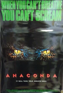 Anaconda Original 1997 Double Sided 27x40 Movie Poster Jennifer Lopez/Ice Cube - Picture 1 of 1