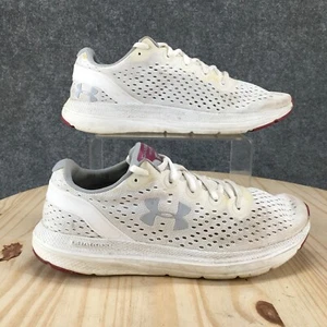 Under Armour Shoes Womens 9.5 Charged Impulse Running Sneakers White 3021967-102 - Picture 1 of 19