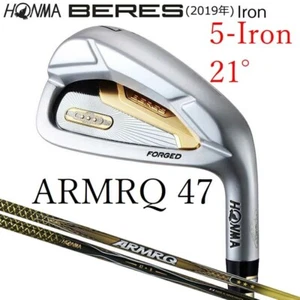 HONMA BERES 2019 3Star 5-Iron 21deg R-Flex ARMRQ 47 3S Graphite Single Iron - Picture 1 of 12