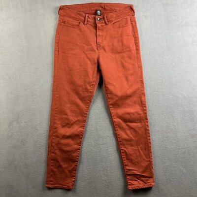 Pantalones Mountain Hardwear Para Mujer Talla 4 Naranja Óxido Tobillo Senderismo Pull On Exterior Foto 1 de 4