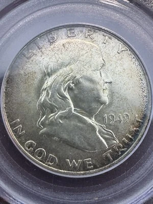 1949 Franklin Half Dollar MS64FBL PCGS - Image 1 of 4