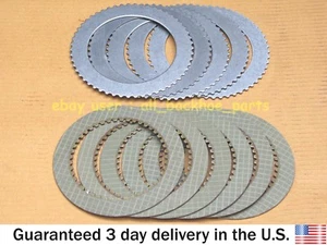 JCB BACKHOE - TRANSMISSION FRICTION/COUNTER PLATES 6 + 5 (445/30011 & 445/12307) - Picture 1 of 1