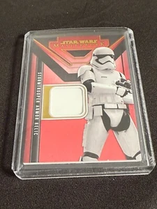 2024 Masterwork Star Wars #S-8 Stormtrooper Armor Relic Red /25 - Picture 1 of 2