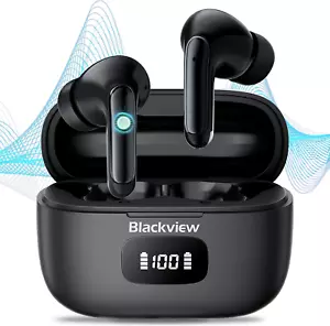 Blackview Wireless Noise Canceling Earbuds in Ear Headphones Wireless Bluetooth - Picture 1 of 7