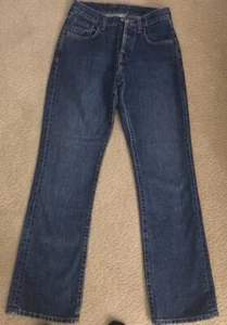 Vintage Lucky brand women’s 0/25 Button Fly Boot Cut Jeans Style 80401D1 - Bild 1 von 5