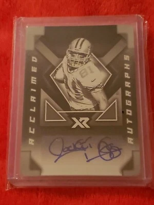 2020 Panini XR Raghib Ismail Acclaimed Autographs 1/1 SICK Black Printing Plate  - Image 1 of 3