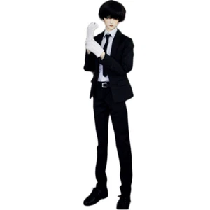 REGALO 1/3 BJD Muñeca Hombre Bola Ojos Articulados Cara Maquillaje Peluca Zapatos para el Cabello JUEGO COMPLETO - Imagen 1 de 12