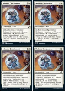 MTG - 4x MINIMUS CONTAINMENT - Adventures (C) - Picture 1 of 1