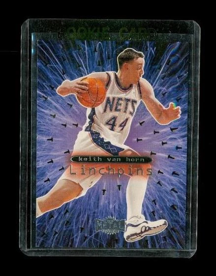 1998 Metal Universe Linchpins 6 of 10 Keith Van Horn Nets Basketball Card Rare