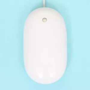 Genuine White Apple Computer Wired USB Mighty Mouse [A1152]  - Picture 1 of 3