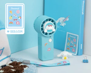 "2024 Sanrio Wireless Handy Fan - 5 Characters" - Picture 1 of 39