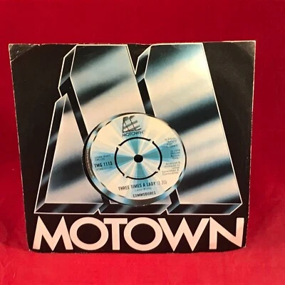 COMMODORES Three Times A Lady - 1978 UK 7" vinyl single 45 record  LIONEL RICHIE - Image 1 of 2