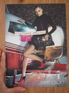 jimmy choo red high heels shoes sexy legs picture print ad 8x11 inch waterproof - Picture 1 of 1