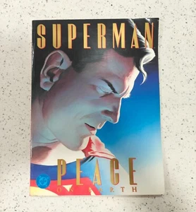 OVERSIZED Superman Peace On Earth - DC Comics Alex Ross - Edizione Tesoro 1999 - Foto 1 di 2