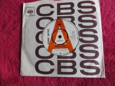 JOHNNY MATHIS ~ MIDNIGHT COWBOY - VERY RARE UK CBS DEMO - 1969 - Image 1 of 3