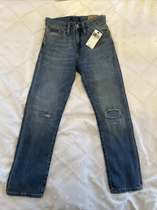 Brand New Ralph Lauren KIDS SIZE 8 Jeans - Picture 1 of 4