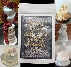 Simplyheaven Sugar Cake Lace Mix 100g powder mix just add water makes 250g paste - Picture 1 of 3