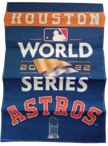 Houston Astros, Fan Collectibles, 12" x 18" Double-Sided Garden Flag, MLB, New - Picture 1 of 7