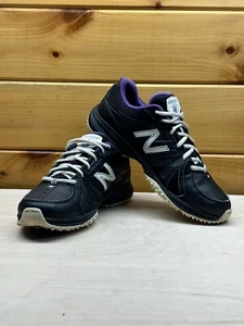 New Balance Women's Running Shoes Lacrosse Team Sports Shoes WF706 Black Size 9 - Picture 1 of 7