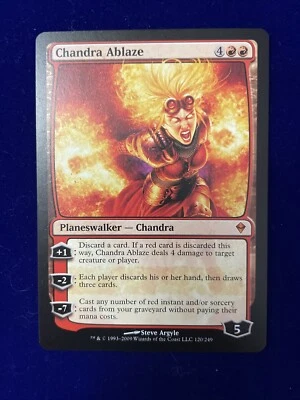 Chandra Ablaze Zendikar Regular - Image 1 of 2