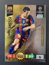 Lionel Messi Champions Adrenalyn XL Panini Champions League 2010-11