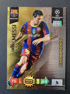 Lionel Messi Champions Adrenalyn XL Panini Champions League 2010-11