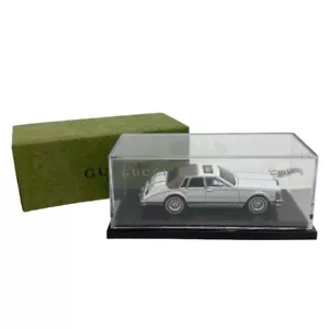 Gucci x Hot Wheels White Cadillac Seville Replica Collaboration Very Rare 02403M - Picture 1 of 8