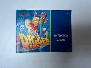 Digger T Rock Nintendo Nes Game Instruction Manual UK Version - Picture 1 of 3