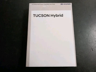 Libretto Infotaiment System Hyundai Tucson Hybrid Originale CZMS4-DE00 - Immagine 1 di 2