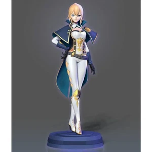 Kit Modelo Impresión 3D 1/18 100mm Asiática Hermosa Niña Jean Anime Sin Pintar - Imagen 1 de 3