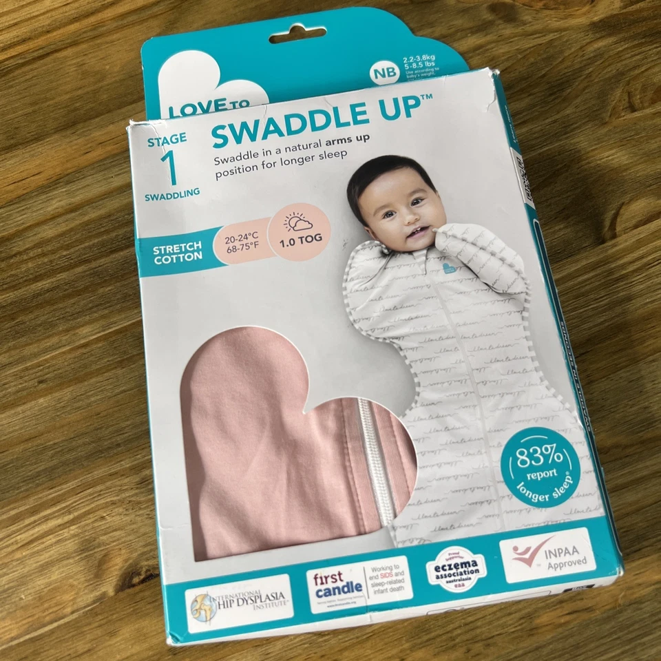 Love to Dream Swaddle Up NB 5-8.5lbs Dusty Pink - Image 1 of 4