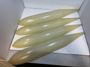 T-33 T33 SHOOTING STAR FIBER GLASS WING TANKS FOR R/C BALSA MODEL AIRPLANE - Picture 1 of 11