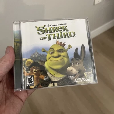 Dreamworks Shrek The Third Computer PC CD-CD-ROM Video Game - Tested Works  - Image 1 of 4