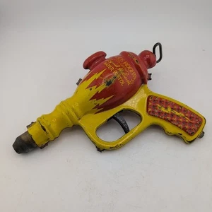 Buck Roger Liquid Helium Water Pistol 1935 Vintage Tin Toy Space Ray Gun - Picture 1 of 11
