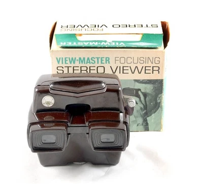 View Master Focussing Model D 3D Viewer, Boxed. More Stereo Items & Reels Listed - Image 1 of 4