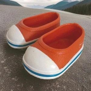 OG Our Generation 18” Doll Shoes Orange Tennis Pickleball Converse Ships From US - Picture 1 of 5