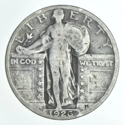 1926 Standing Liberty Quarter AC Average Circ *9674 - Image 1 of 3