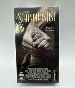 Schindler's List Sealed VHS MCA Universal Watermark 2 Tape Set - Picture 1 of 9