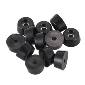 1X(Moebel rutschfest Konische Gummifuesse Unterlegscheibe 22mm x 10mm 12 St3489 - Bild 1 von 8