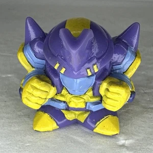 2002 Digimon Frontier 1.5" Beetlemon Finger Puppet Mini Figure Core Set Bandai - Picture 1 of 3