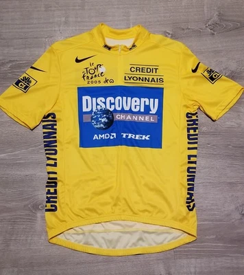 Camiseta de ciclismo Nike Discovery Channel Tour de Francia vintage 2005 talla XL Foto 1 de 4